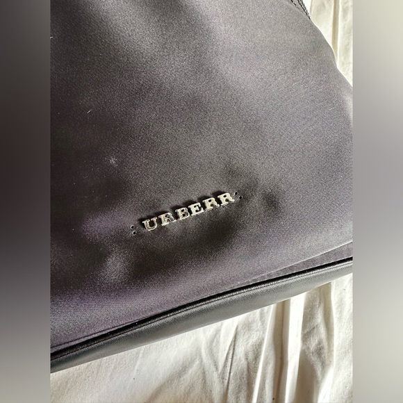 Burberry-Like Black Backpack - Picture 10 of 13